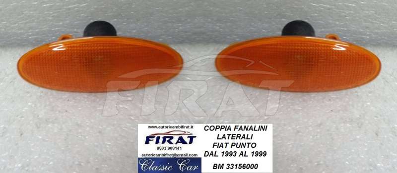 FANALINO LATERALE FIAT PUNTO 93 - 99 ARANCIO